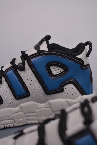 Nike Air More Uptempo 'Grey / Blue' view 8