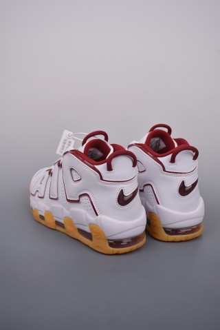 Nike Air More Uptempo 'White / Red' view 2