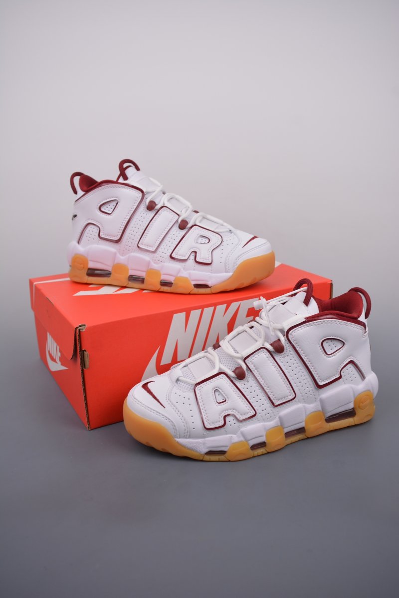 Nike Air More Uptempo 'White / Red' view