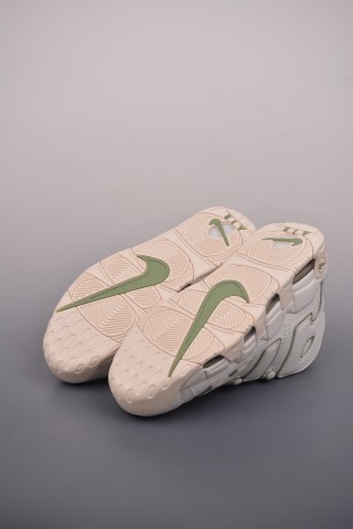 Nike Air More Uptempo 'White / Green' view 3