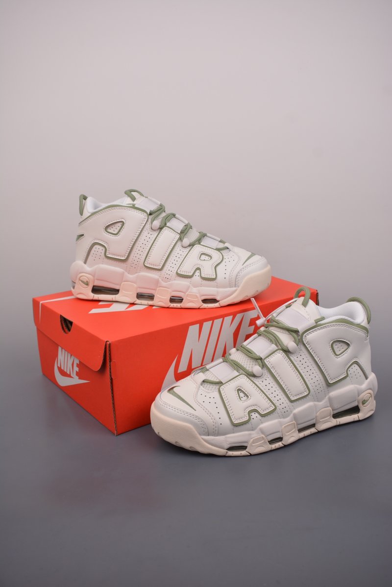 Nike Air More Uptempo 'White / Green' view