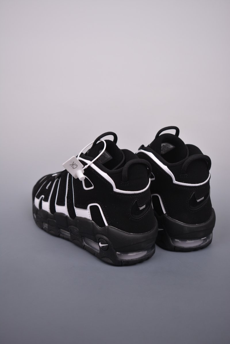 Nike Air More Uptempo 'Black / White' view