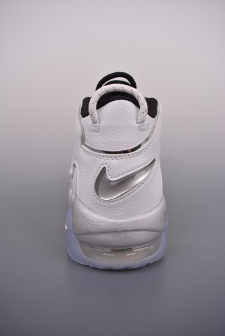 Nike Air More Uptempo OG 'White / Black' view 4