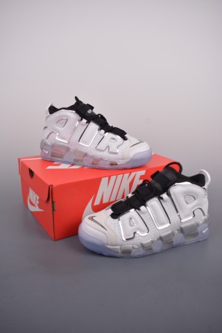 Nike Air More Uptempo OG 'White / Black' view 5
