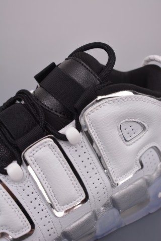 Nike Air More Uptempo OG 'White / Black' view 7