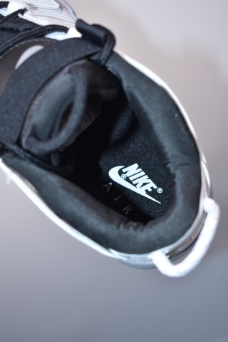 Nike Air More Uptempo OG 'White / Black' view 9