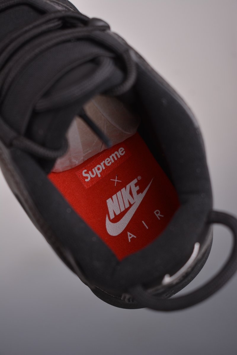 Nike Air More Uptempo Supreme 'Black' view