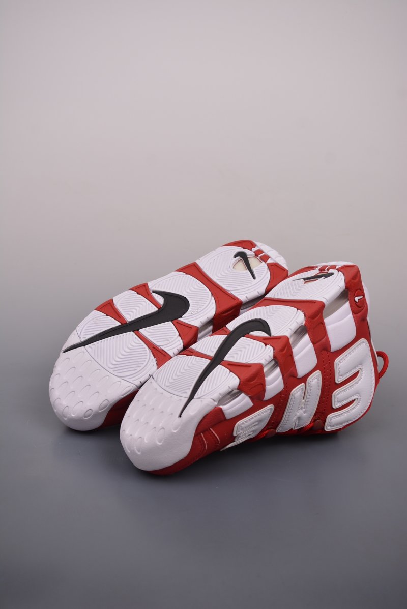 Nike Air More Uptempo Supreme 'White / Red' view
