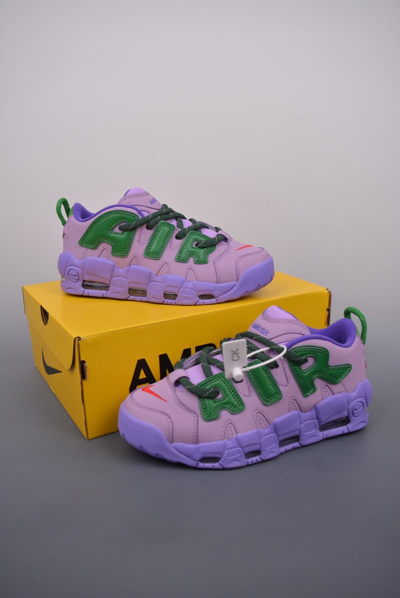 Ambush X Nike Air More Uptempo Low 'Black / White' view
