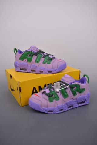 Ambush X Nike Air More Uptempo Low 'Black / White' view 5
