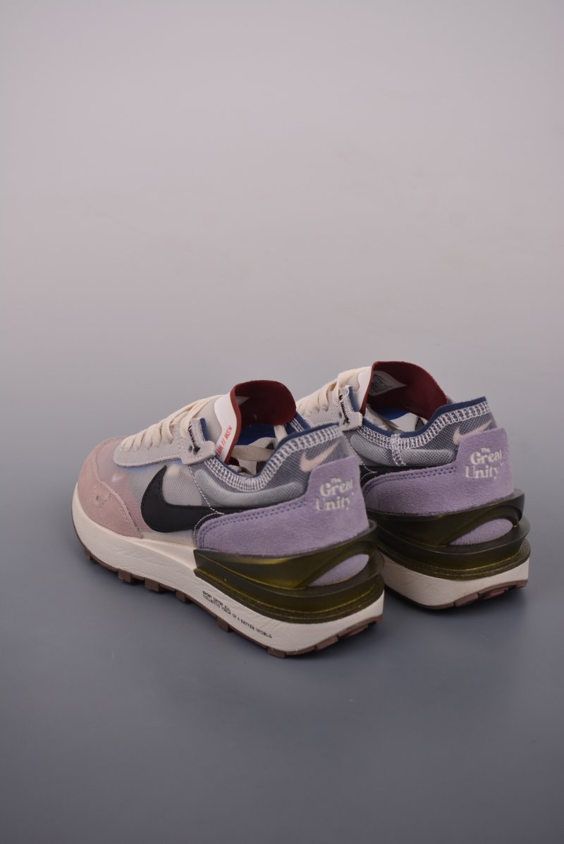 Nike Waffle One 'Black / White' view