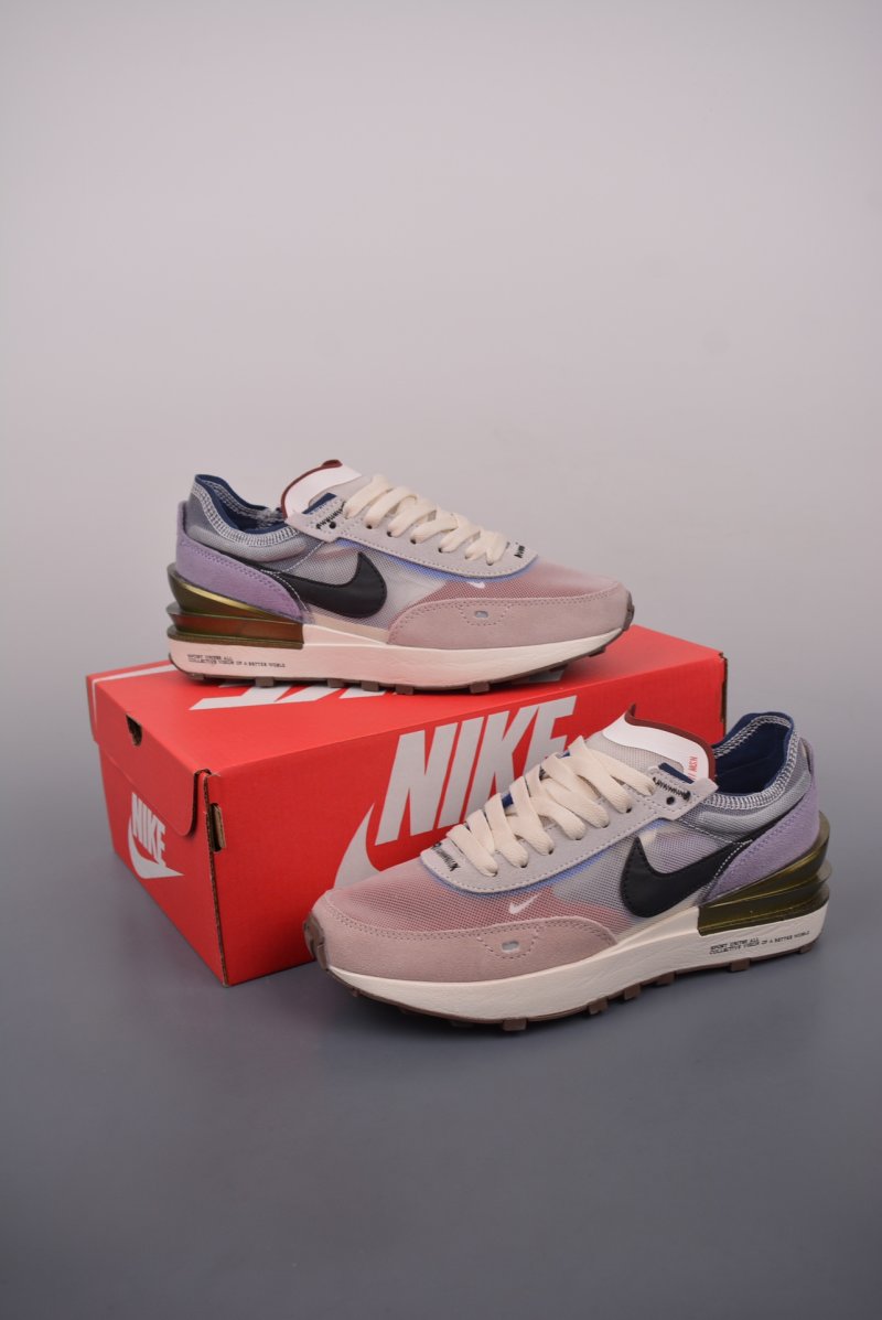 Nike Waffle One 'Black / White' view