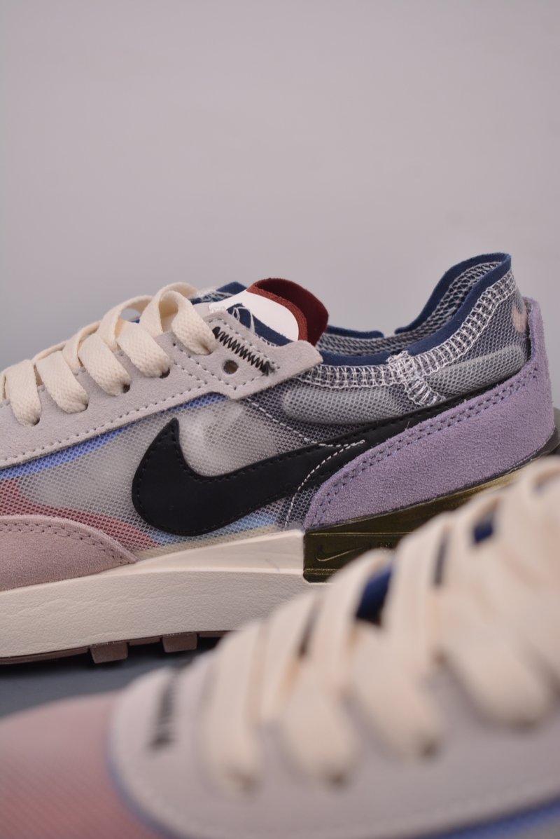 Nike Waffle One 'Black / White' view