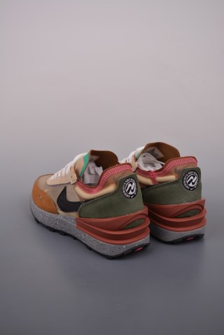 Nike Waffle One 'White / Beige' view 2
