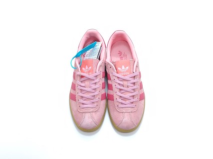 Adidas Originals Bermuda Trainers 'Strawberry Pink' view 5