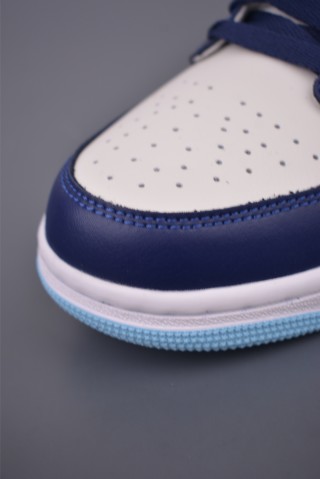 Air Jordan 1 Low 'White / Blue' view 6