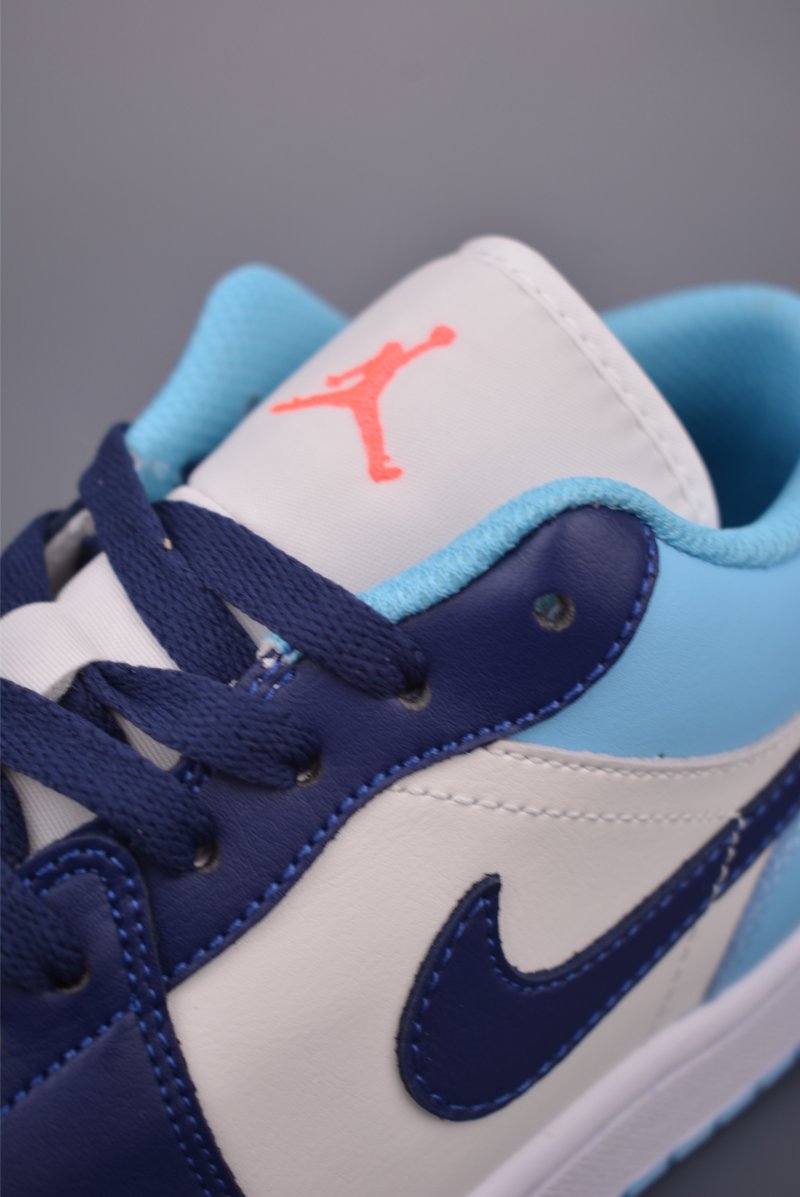 Air Jordan 1 Low 'White / Blue' view