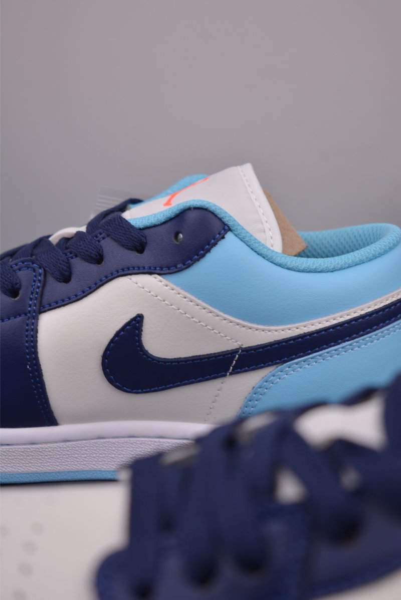 Air Jordan 1 Low 'White / Blue' view