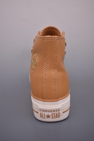 Converse All Star Lift 'White / Brown' view 4