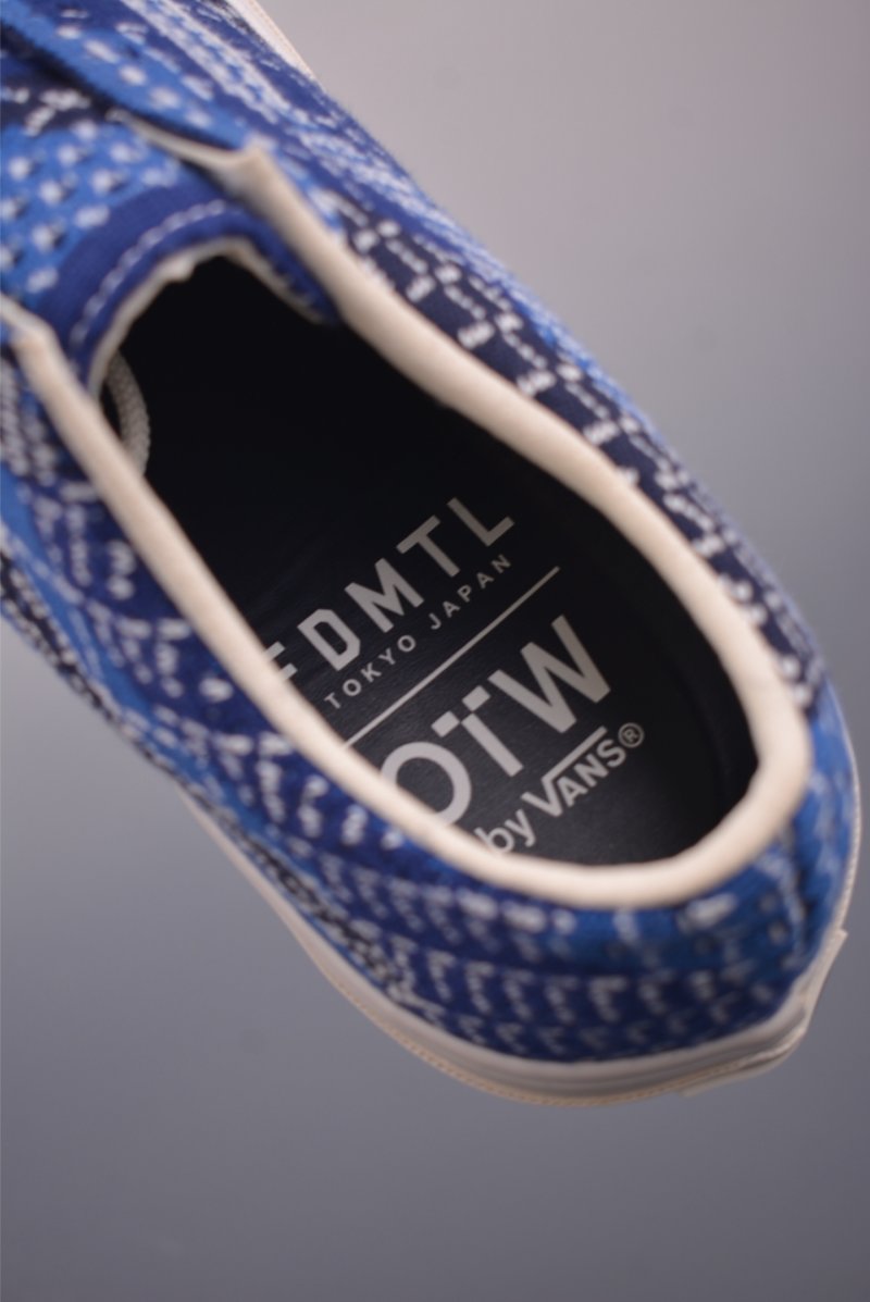 Vans x FDMTL Old Skool 'Blue / White' view