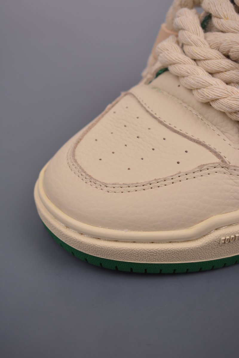 Foot Industry Basketball 90s Sneakers 'White / Brown' view