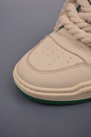 Foot Industry Basketball 90s Sneakers 'White / Brown' view 6