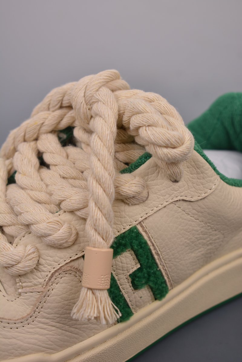 Foot Industry Basketball 90s Sneakers 'White / Brown' view