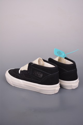 JJJJound x Vans Half Cab 'Black / White' view 2