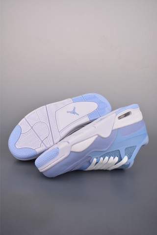 Nigel Sylvester x Jordan Air Jordan 4 RM SP 'White / Green / Blue' view 3