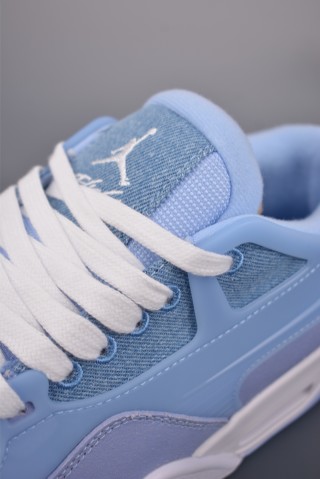 Nigel Sylvester x Jordan Air Jordan 4 RM SP 'White / Green / Blue' view 7
