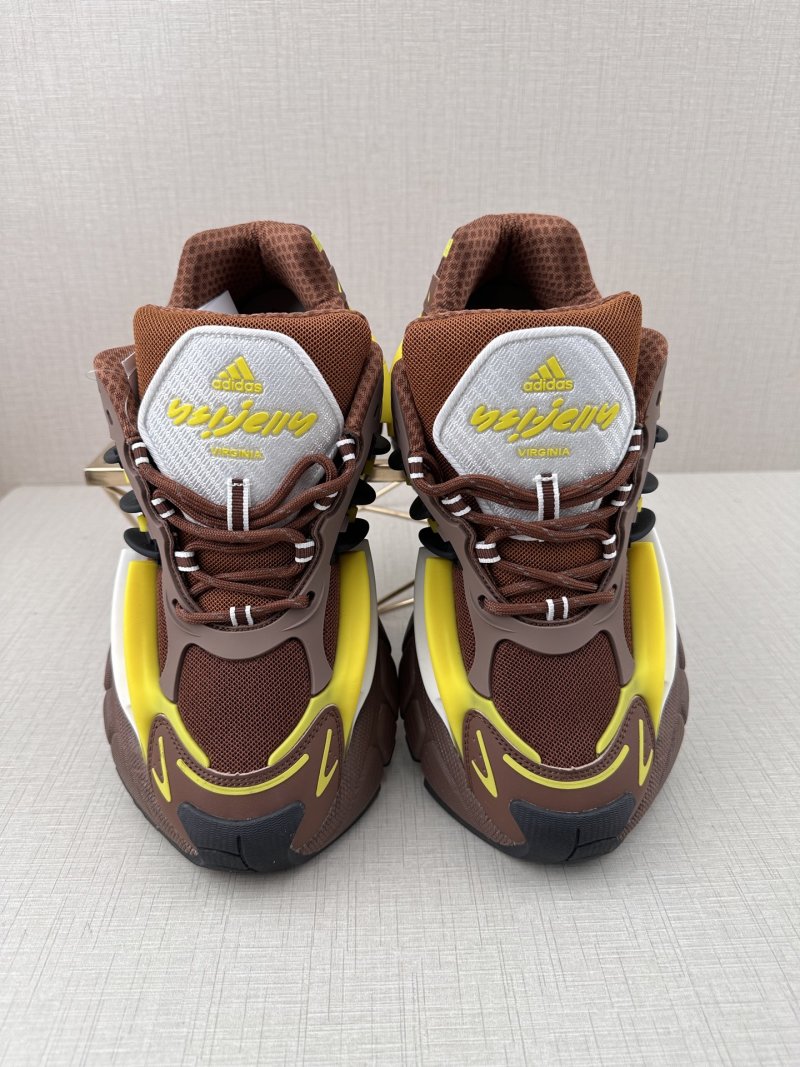 Pharrell Williams x Adidas Adistar Jellyfish 'Black / Brown / Yellow' view