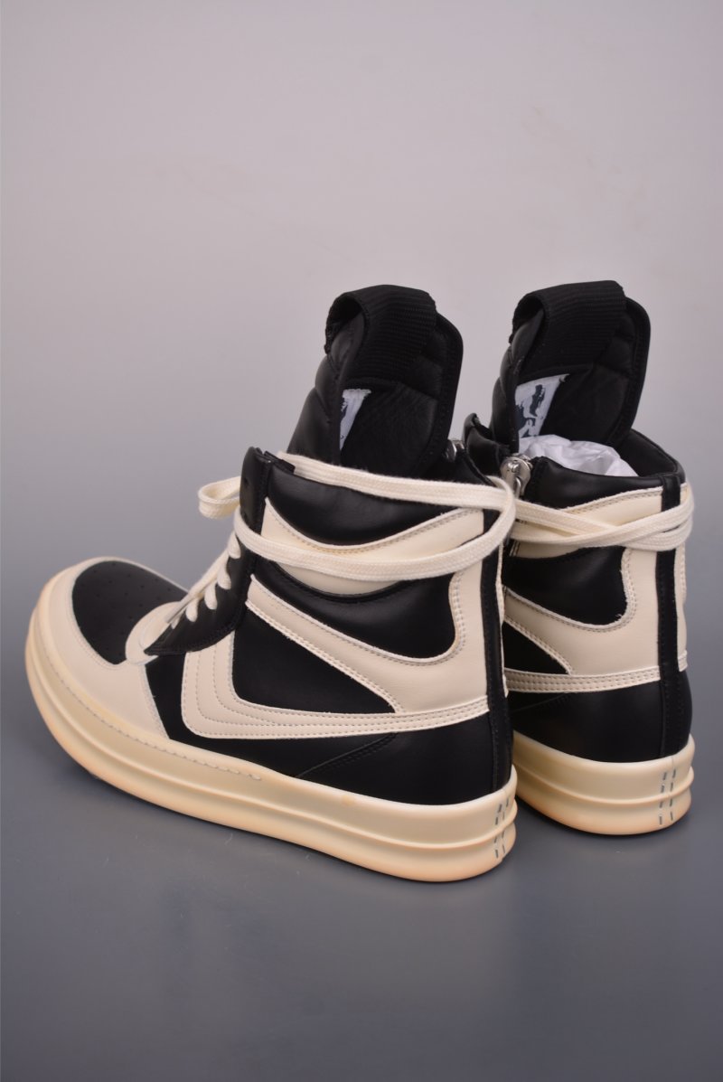 Rick Owens High 'Black / White / Pink' view