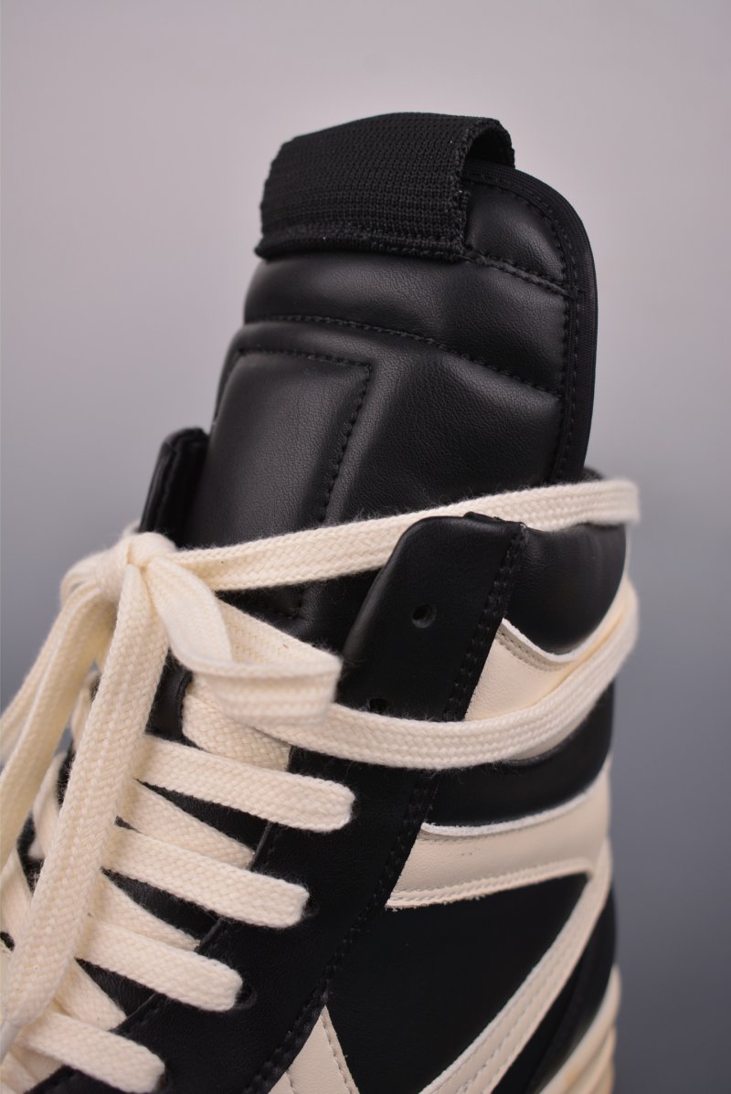 Rick Owens High 'Black / White / Pink' view