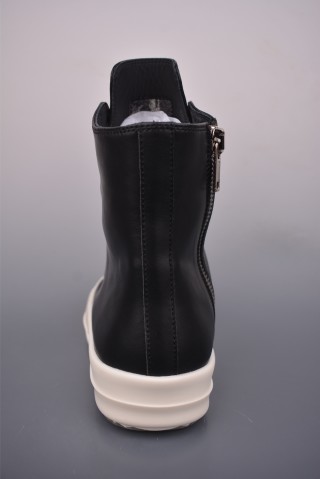 Rick Owens High 'Black / White / Pink' view 4
