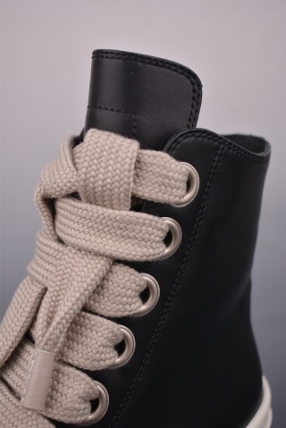 Rick Owens High 'Black / White / Pink' view 7