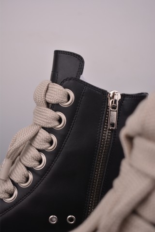 Rick Owens High 'Black / White / Pink' view 8