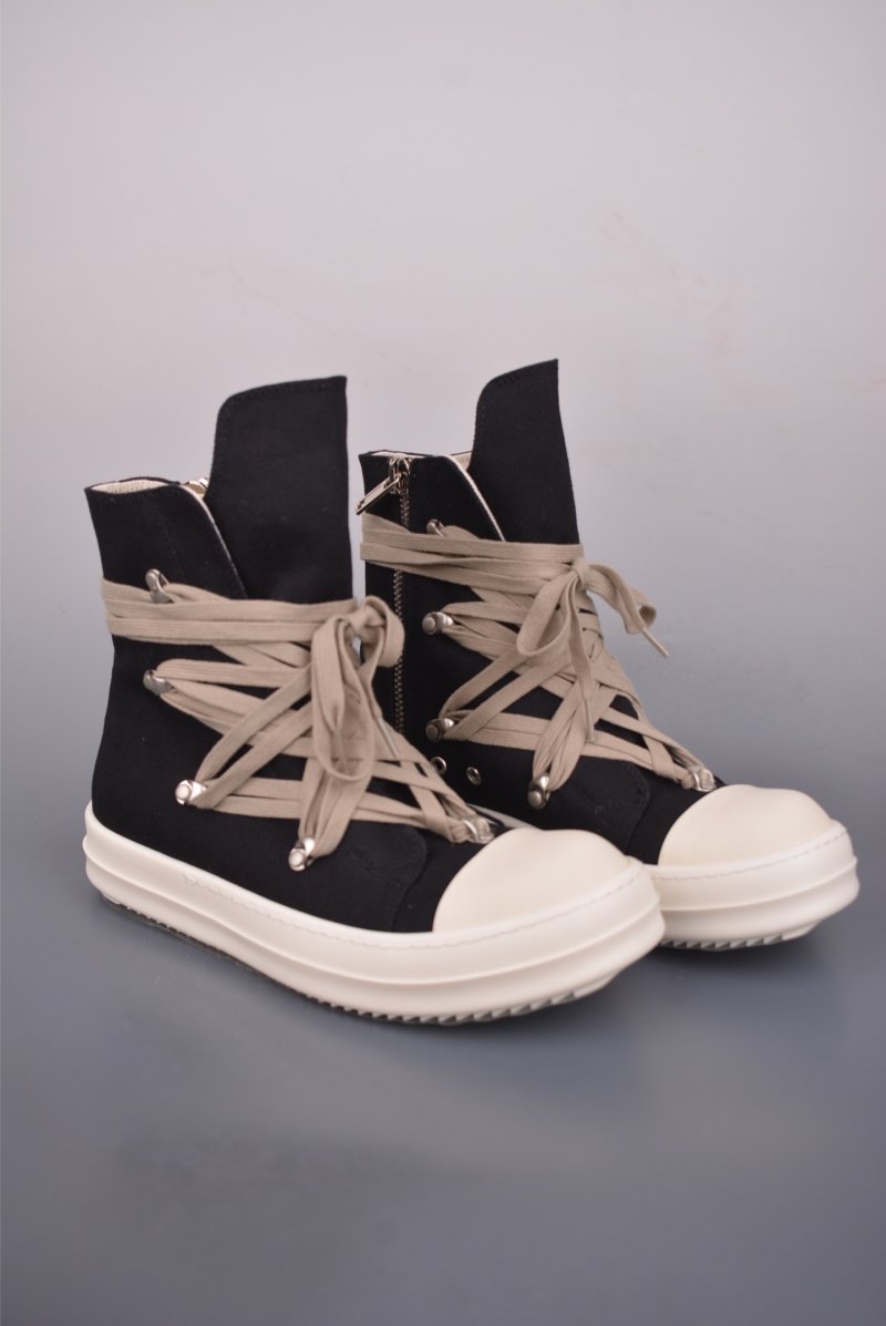 Rick Owens High 'Black / White / Pink'