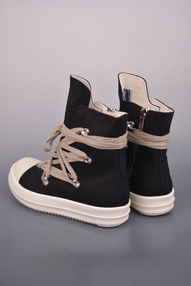 Rick Owens High 'Black / White / Pink' view