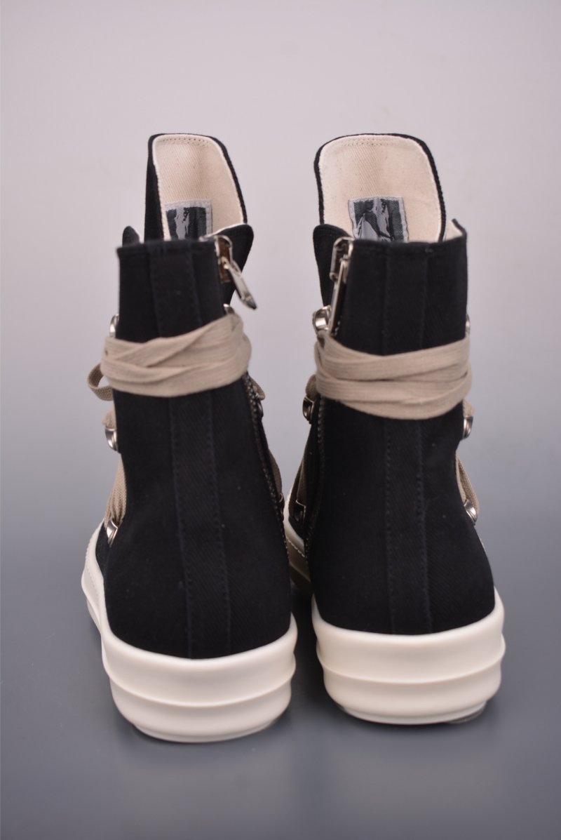 Rick Owens High 'Black / White / Pink' view