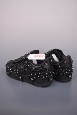 Swarovski x Nike Air Force 1 LXX 'Crystal' view 2