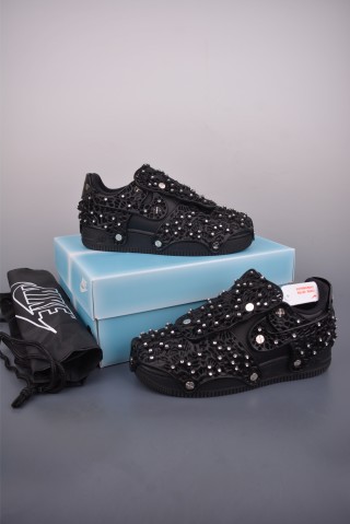 Swarovski x Nike Air Force 1 LXX 'Crystal' view 5