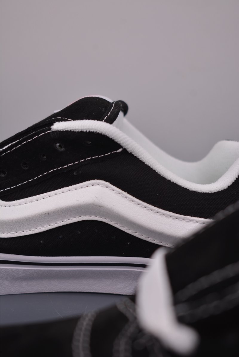 Vans Knu Skool 'Black / White' view