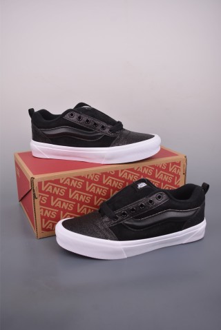Vans Knu Skool 'Black' view 5