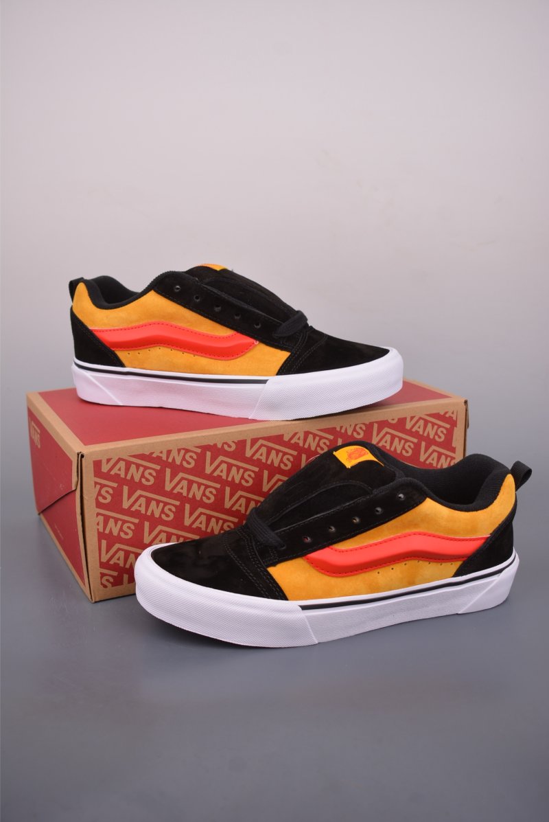 Vans Knu Skool 'Black / Yellow' view