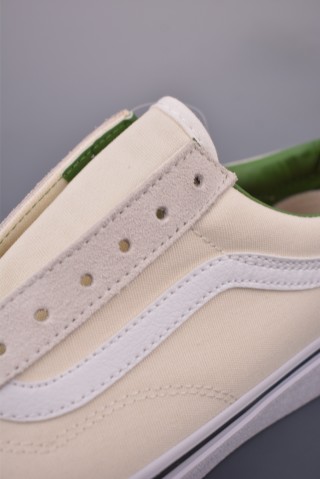 Vans Old Skool 'White / Green' view 7