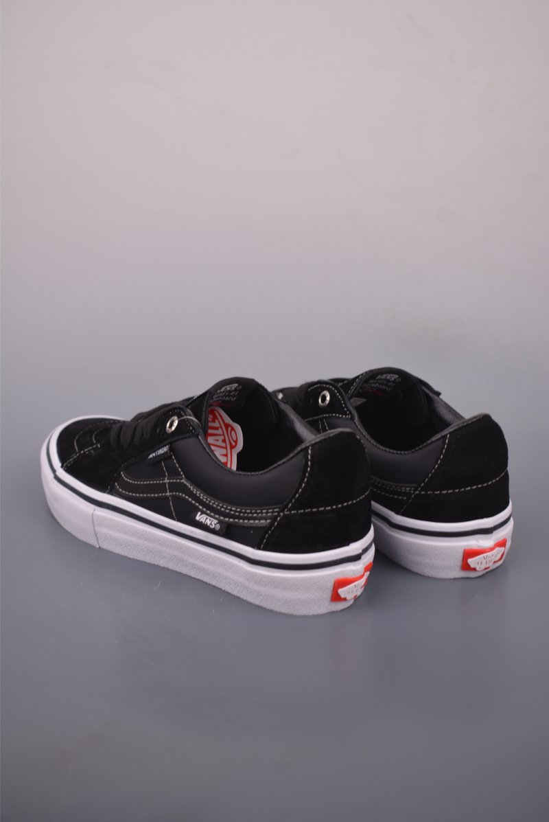 Vans Sk8-Low 'Black / Blue' view