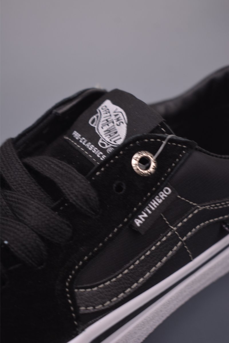 Vans Sk8-Low 'Black / Blue' view