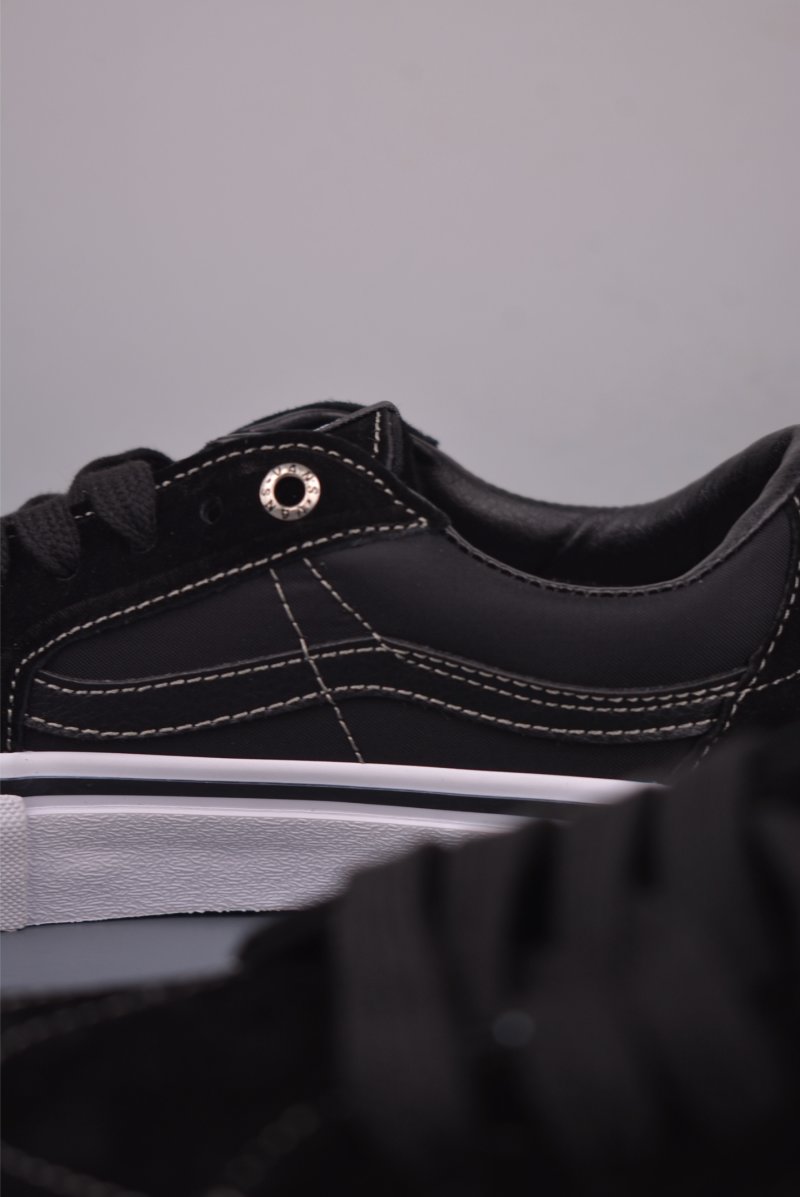 Vans Sk8-Low 'Black / Blue' view