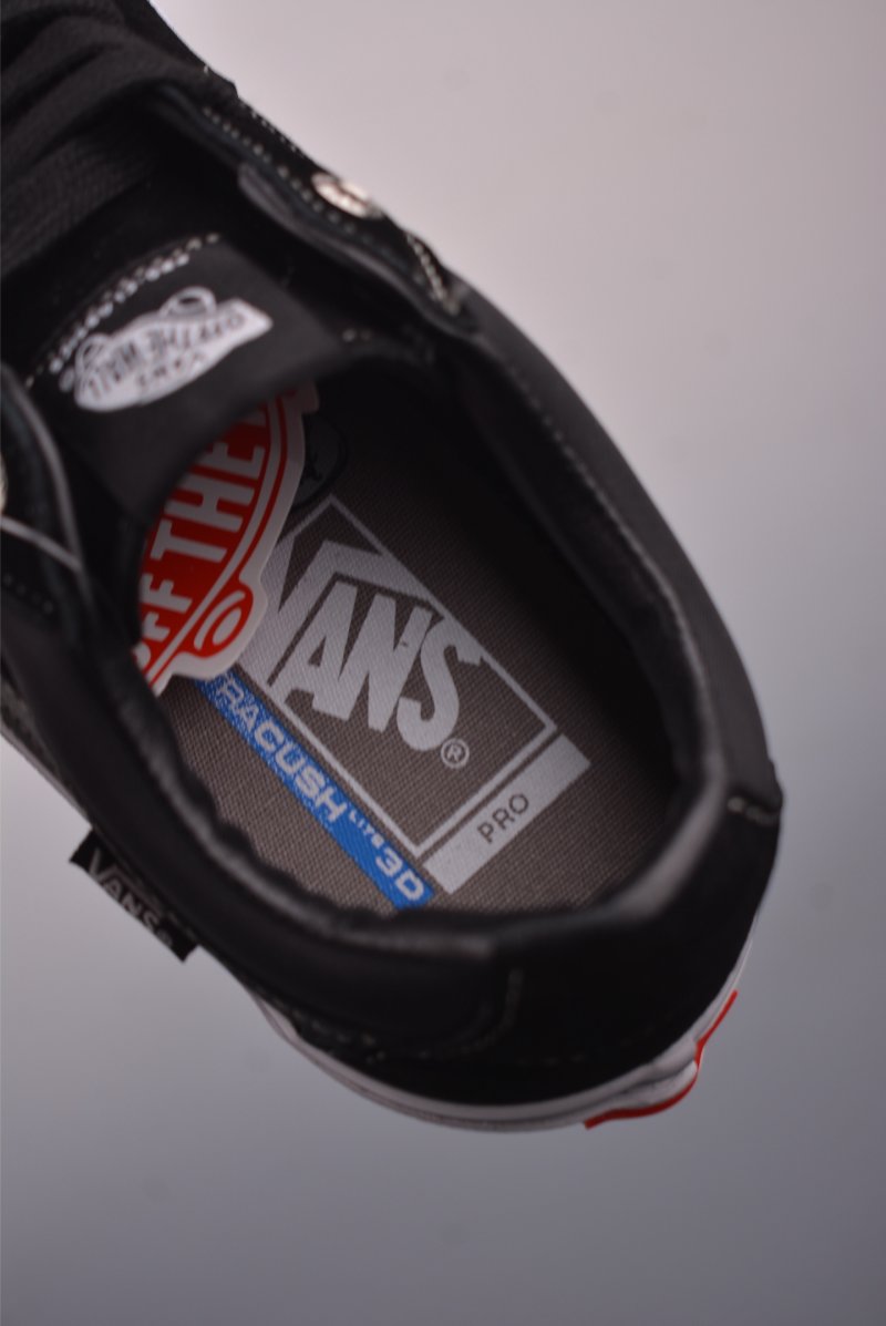 Vans Sk8-Low 'Black / Blue' view