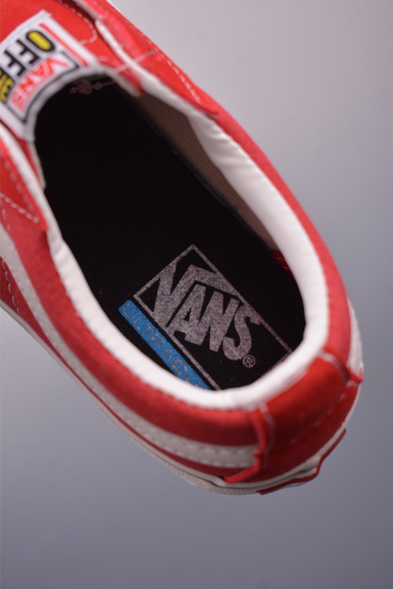 Vans Sk8-Low 'Red / White' view